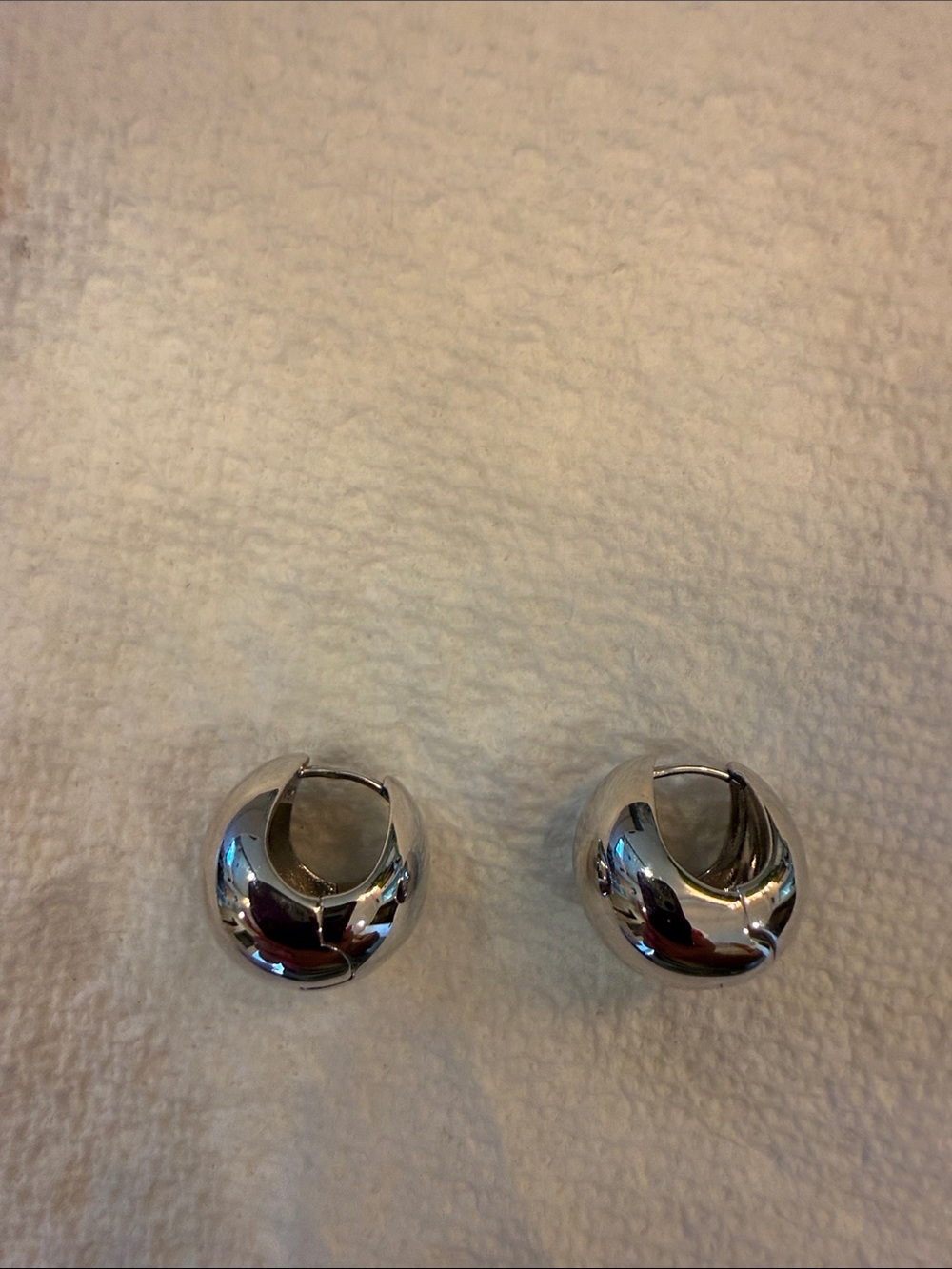 Melinda Maria sterling silver earrings.